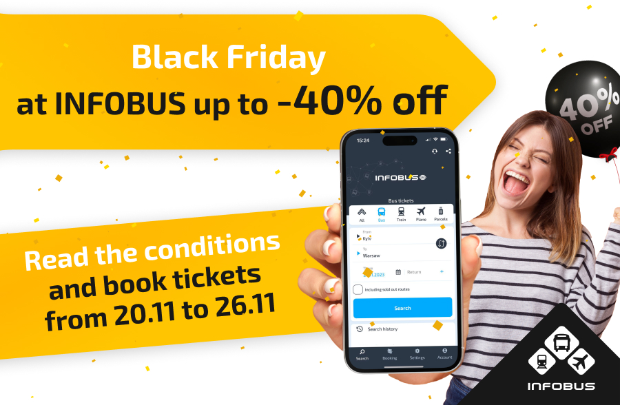 Black Friday at INFOBUS up to -40% off
