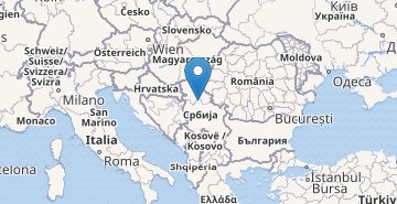 Χάρτης Serbia