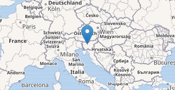 Χάρτης Slovenia