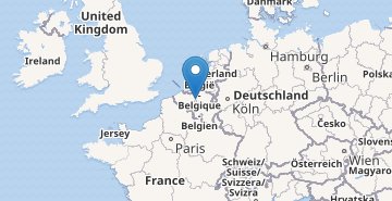 Harta Belgium